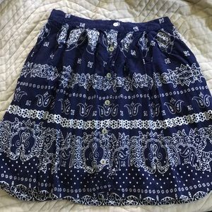 4/$20 🖤 High waist button down skirt